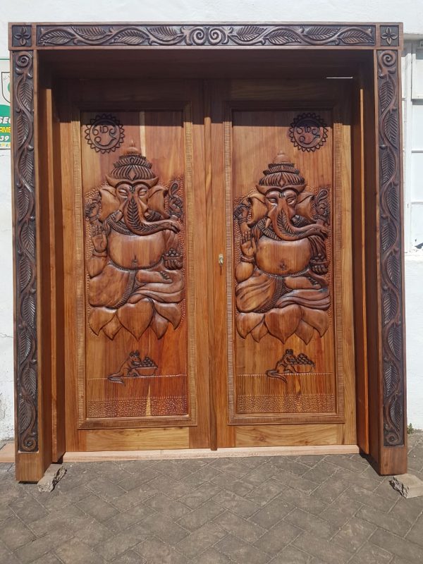 Hindu Lord Ganesha Door